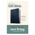 NLT Blue Faux Leather Premium Gift Bible Red Letter - Image 15