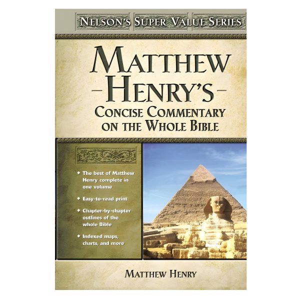 Super Value Matthew Henry's Concise Commentary on the Whole Bible (Hardcover) - Image 4
