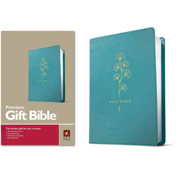 NLT Premium Gift Bible Red Letter Teal (Imitation Leather) - Image 12