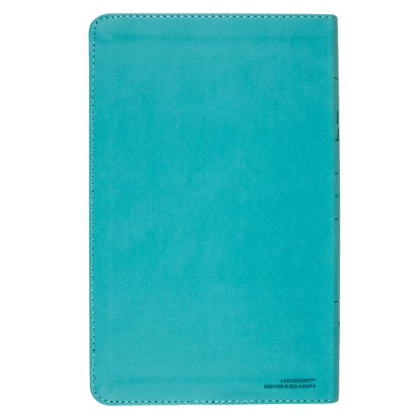 NIV Faux Leather Value Thinline Bible Teal Comfort Print - Image 20