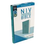 NIV Faux Leather Value Thinline Bible Teal Comfort Print - Image 21