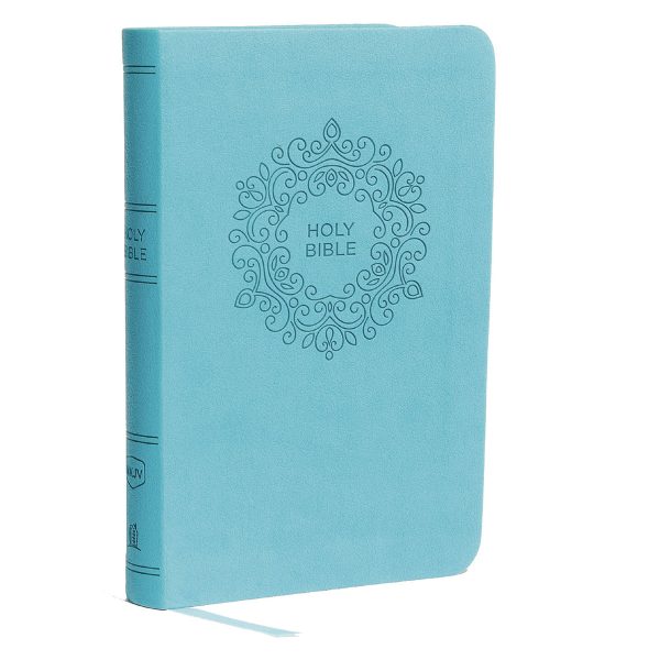 NKJV Blue Faux Leather Value Thinline Compact Bible Red Letter Comfort Print - Image 15