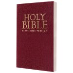 KJV Burgundy Faux Leather Gift Edition Bible - Image 24