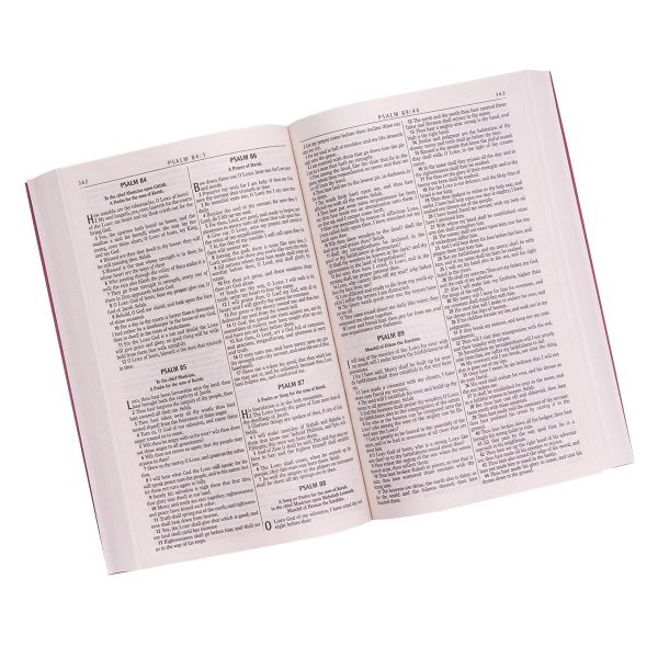 KJV Burgundy Faux Leather Gift Edition Bible - Image 26