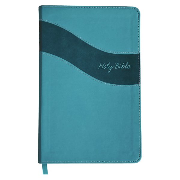 NIV Teal Imitation Leather Premium Gift Bible Red Letter Comfort Print - Image 15