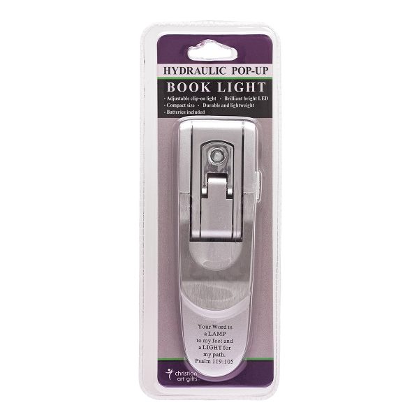 Psalm 119:105 Your Word Is A Lamp Silver Hydraulic Book Light - Image 20