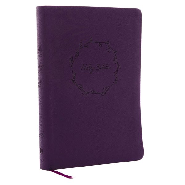 NKJV Value Thinline Large Print Red Letter Purple (Comfort Print)(Imitation Leather) - Image 5