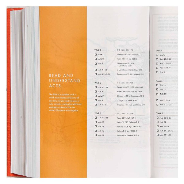 CSB She Reads Truth Bible Poppy Linen (Hardcover) - Image 5