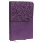 NKJV Purple Faux Leather Deluxe Gift Bible Red Letter Comfort Print - Image 10