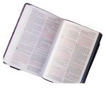NKJV Purple Faux Leather Deluxe Gift Bible Red Letter Comfort Print - Image 11