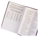 NKJV Purple Faux Leather Deluxe Gift Bible Red Letter Comfort Print - Image 12