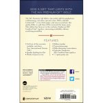 NIV Black / Gray Imitation Leather Premium Gift Bible Red Letter Comfort Print - Image 14