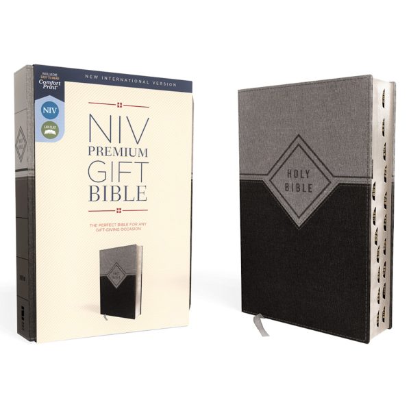 NIV Premium Gift Red Letter Indexed Black / Gray (Comfort Print)(Imitation Leather) - Image 12