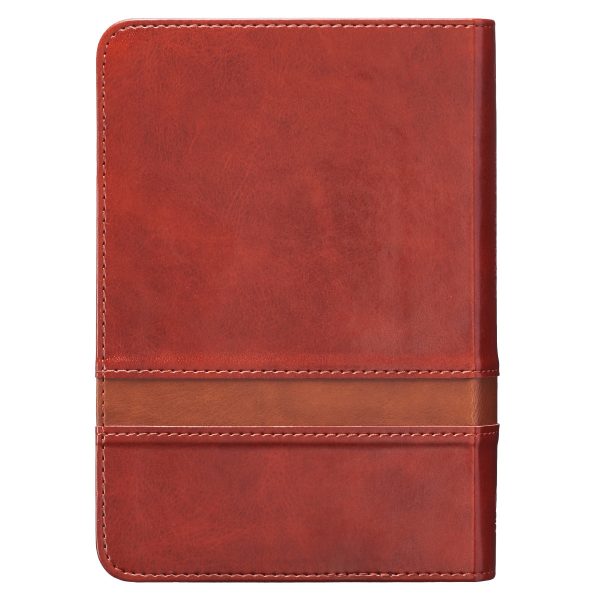 KJV Brown Faux Leather Compact Bible Large Print Red Letter - Image 22