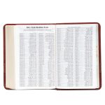 KJV Brown Faux Leather Compact Bible Large Print Red Letter - Image 27