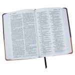NIV Chocolate & Amber Two Tone Faux Leather Holy Bible Larger Print - Image 23