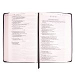 The Message Charcoal And Black Imitation Leather Slimline Edition Bible - Image 22