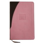 NIV Pink / Brown Imitation Leather Premium Gift Bible Red Letter Comfort Print - Image 12