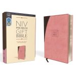 NIV Pink / Brown Imitation Leather Premium Gift Bible Red Letter Comfort Print - Image 14