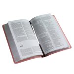 NIV Pink / Brown Imitation Leather Premium Gift Bible Red Letter Comfort Print - Image 15