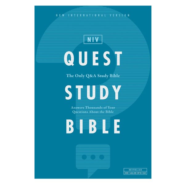 NIV Teal Hardcover Quest Study Bible: The Only Q&A Study Bible Comfort Print - Image 4