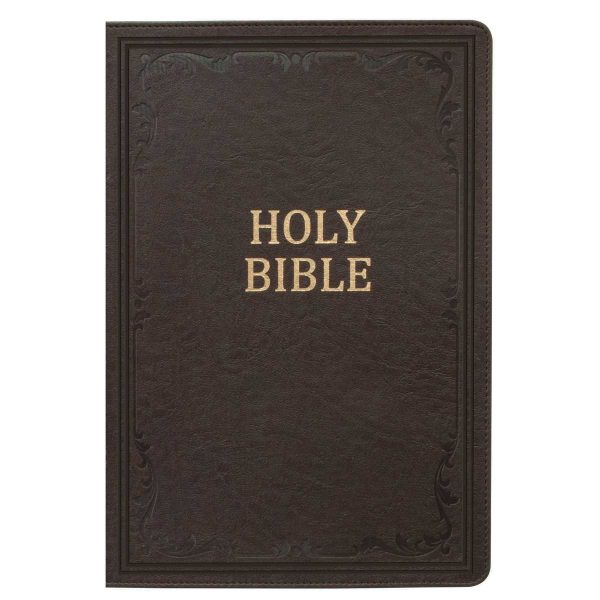KJV Brown Faux Leather Bible Super Giant Print Red Letter - Image 22