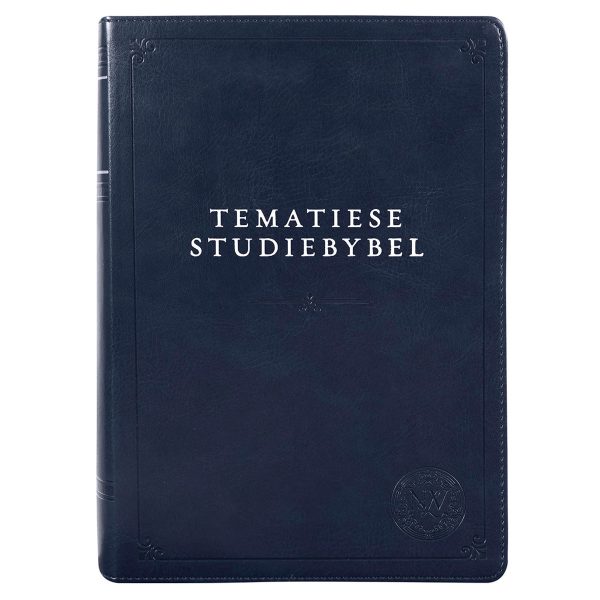 NLV Donkerblou Kunsleer Tematiese Studiebybel Met Duimgrepe - Image 22
