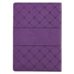 KJV Purple Faux Leather Super Giant Print Bible Red Letter - Image 22