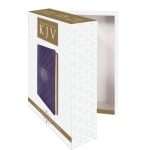 KJV Purple Faux Leather Super Giant Print Bible Red Letter - Image 23