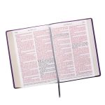 KJV Purple Faux Leather Super Giant Print Bible Red Letter - Image 25