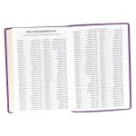 KJV Purple Faux Leather Super Giant Print Bible Red Letter - Image 27