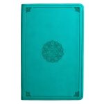 ESV Turquoise Emblem Design Imitation Leather Value Thinline Bible Large Print - Image 10