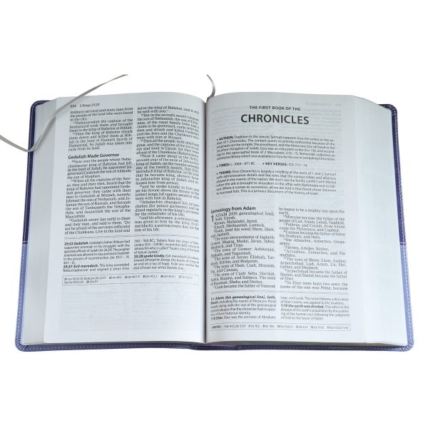 Amplified Study Bible Purple (Imitation Leather) - Image 15