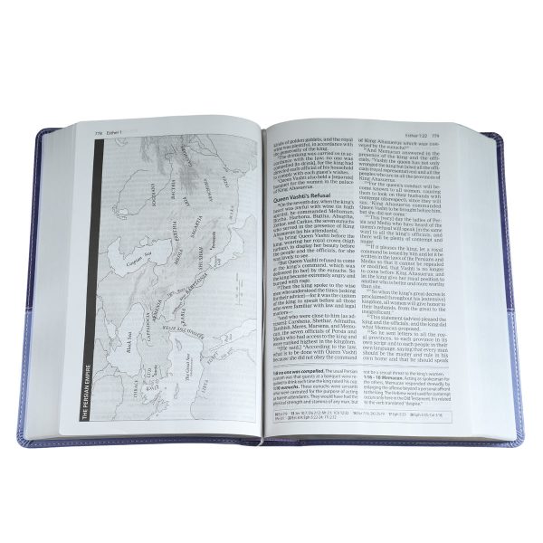 Amplified Study Bible Purple (Imitation Leather) - Image 16