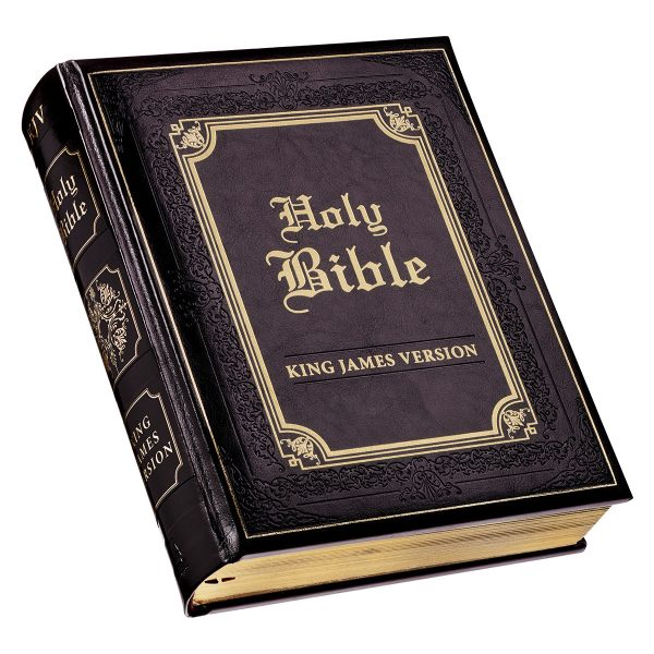 KJV Brown Faux Leather Family Bible - Image 24