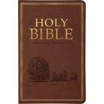 NLT Brown Faux Leather Standard Bible Thumb Indexed - Image 4