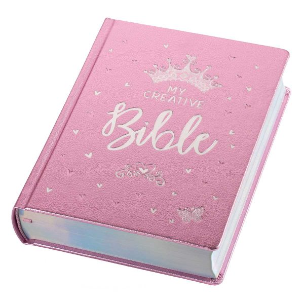 ESV Pink Salsa Faux Leather Hardcover My Creative Bible For Girls - Image 3