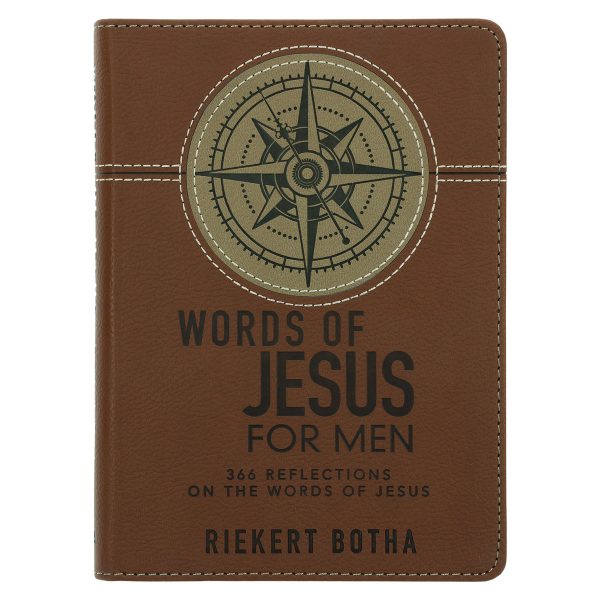 Words of Jesus for Men: 366 Reflections on the Words of Jesus (Faux Leather) - Image 7