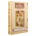 NLV Roesbruin & Goud Linne Standaard Bybel Met Duimgrepe - Image 24