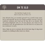 Geanker In Die Woord Afrikaans Prayer Cards In Tin - Image 17