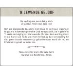Geanker In Die Woord Afrikaans Prayer Cards In Tin - Image 18
