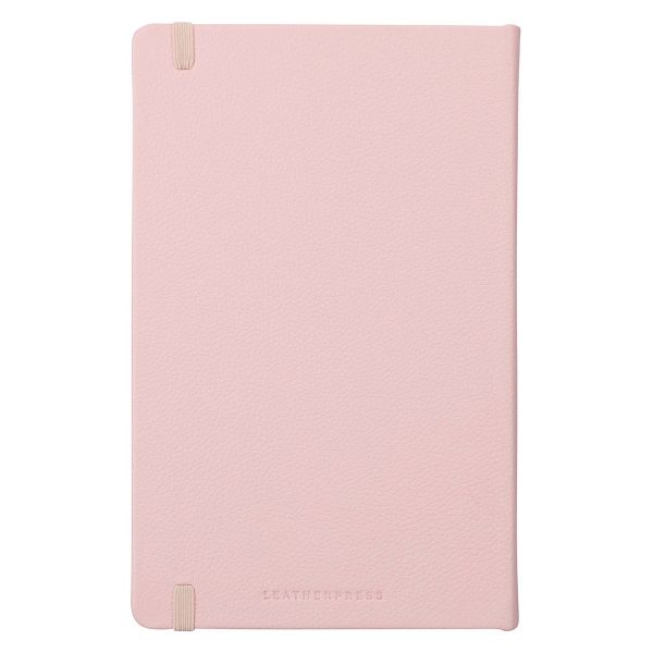 Leatherpress Quartz Pink Genuine African Leather Notebook - Image 23
