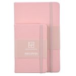Leatherpress Quartz Pink Genuine African Leather Notebook - Image 28