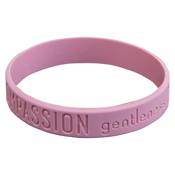 Humility, Compassion, Gentleness Silicone Wristbands - Col 3:12 - Image 7
