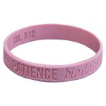 Humility, Compassion, Gentleness Silicone Wristbands - Col 3:12 - Image 8