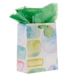 Make Every Day Count Smooth Sea Glass Medium Gift Bag with Gift Tag - Image 17