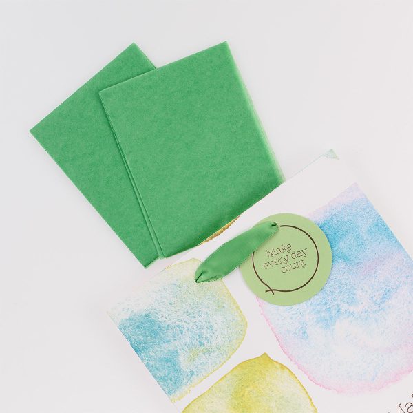 Make Every Day Count Smooth Sea Glass Medium Gift Bag with Gift Tag - Image 18