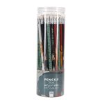 Abstract Watercolor Tub of 50 Pencils - Image 16