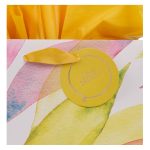 Life is Beautiful Citrus Leaves Medium Gift Bag with Gift Tag - Image 20