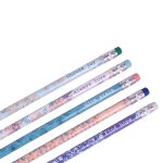 Floral Blue and Peach Tub of 50 Pencils - Image 17